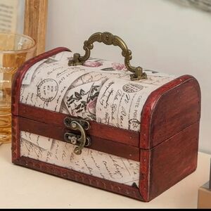 Nwt Vintage Style Jewelry Box